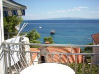 Villa Jurela - Studio with Balcony and Sea View - Apartments Okrug Gornji